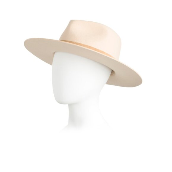 LACK OF COLOR Accessories - LACK OF COLOR Ivory/taupe Wool Rancher Hat